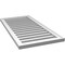 Ekena Millwork Vertical Surface Mount PVC Gable Vent: Functional, w/ 2"W x 1-1/2"P Brickmould Frame, 20"W x 40"H GVPVE20X4002SF - alternate 3